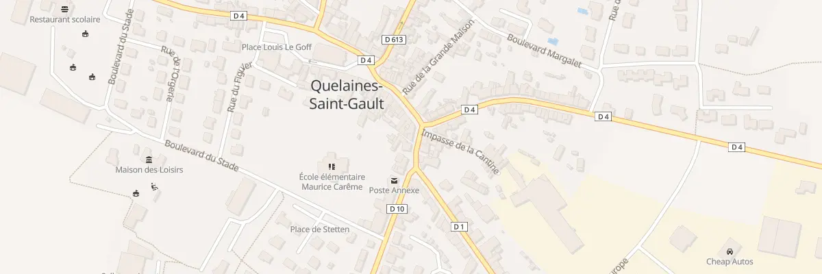 Plan du 5 Rue du Gen Foucher à Bazougers