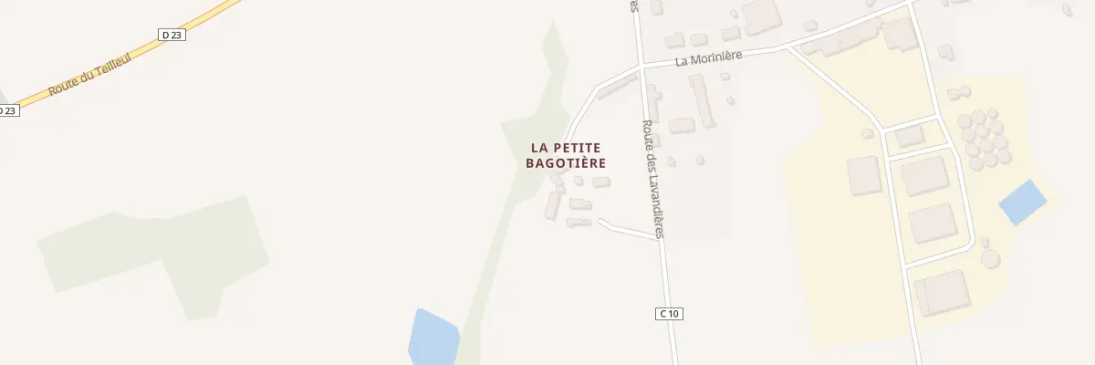 Plan du 407 La Bagotiere à Mantilly