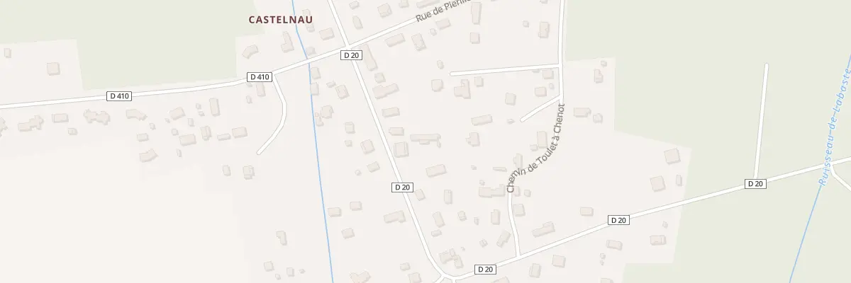 Plan du 19 Rue de Petit à Saugnac-et-Muret