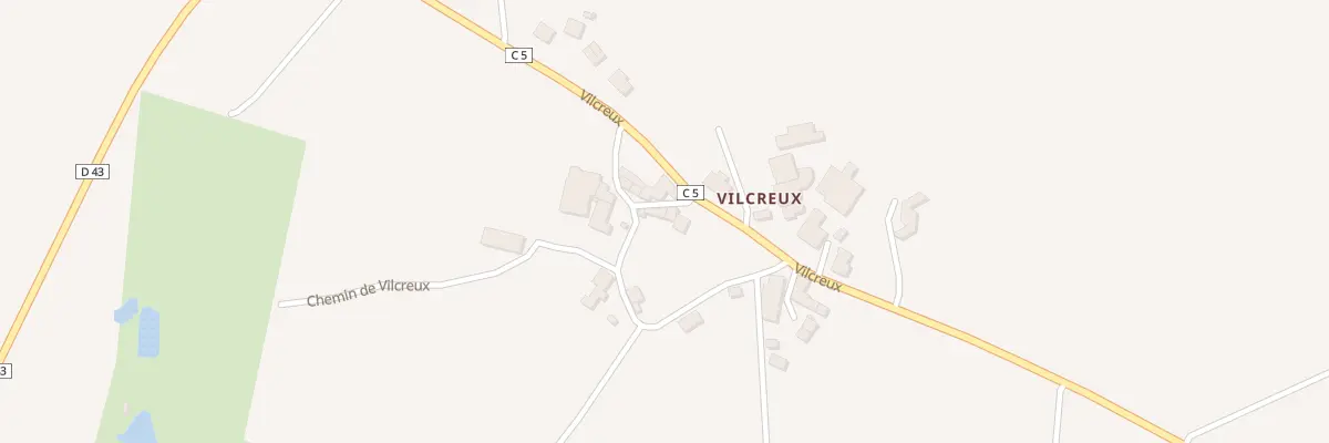 Plan du 5174 Vilcreux à Sèvremont