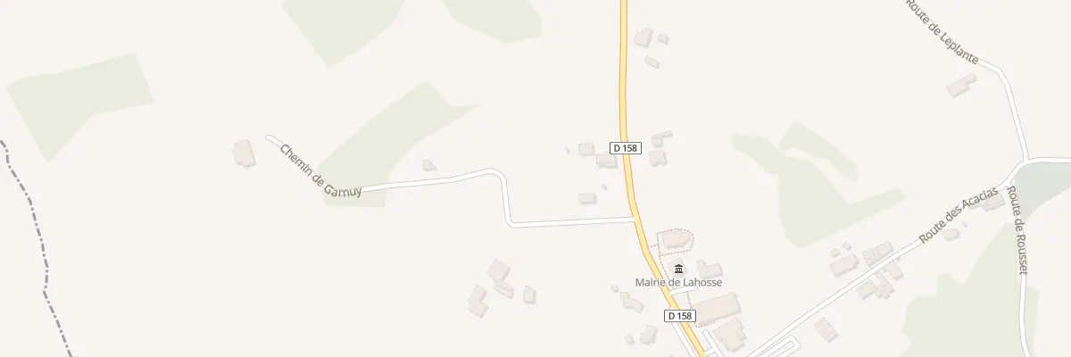 Plan du 100 Che de Garnuy à Lahosse