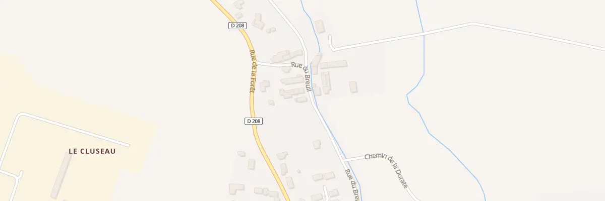 Plan du 1B Rue du Breuil à Vouhé