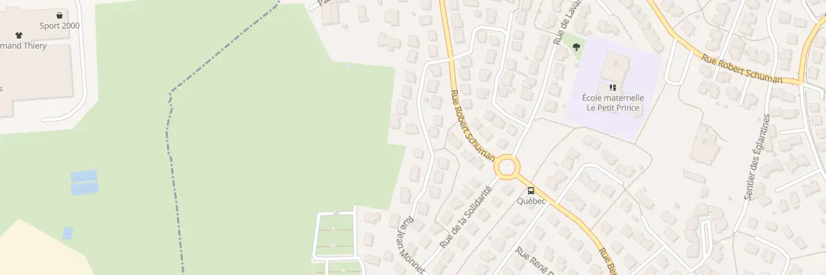 Plan du 20 Rue Jean Monnet à Laval