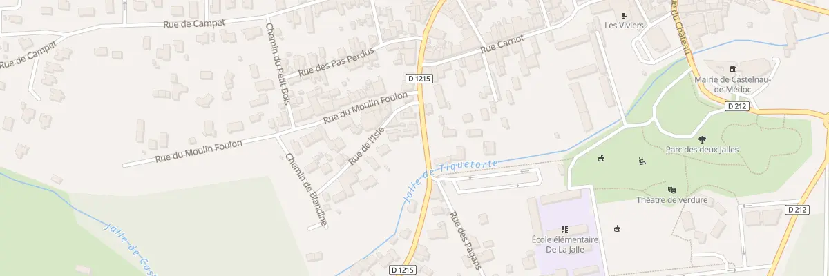 Plan du 35 Rue Camille Godard à Castelnau-de-Médoc