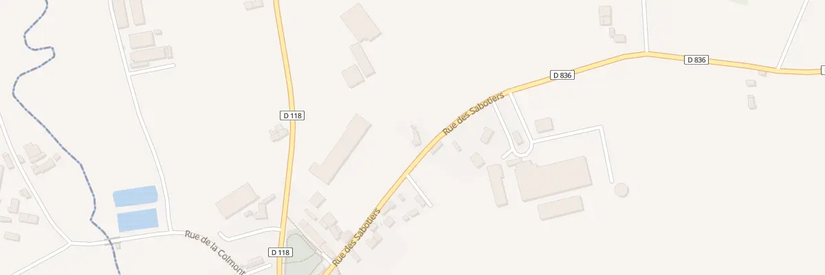 Plan du 21 Rue des Sabotiers à Lesbois