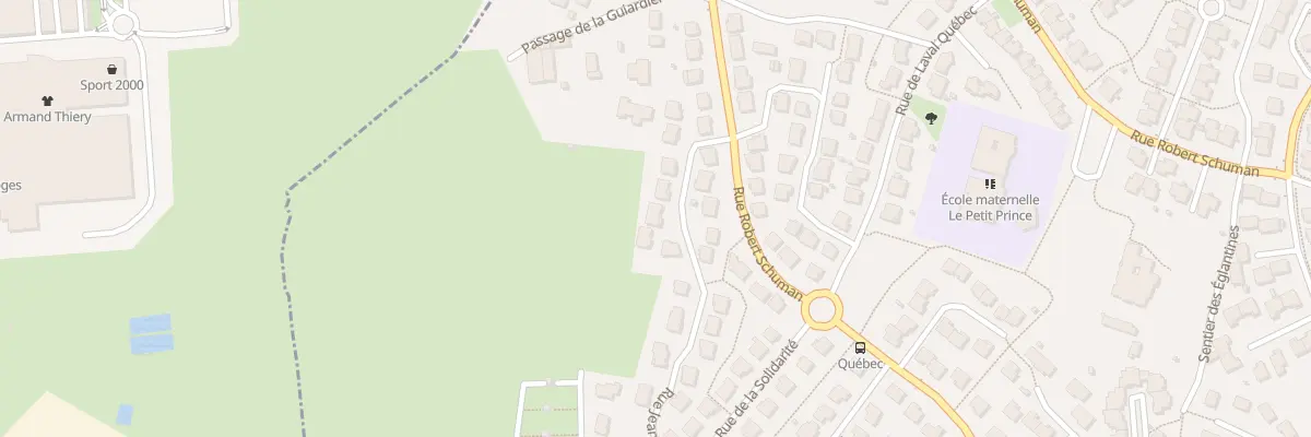 Plan du 16 Rue Jean Monnet à Laval