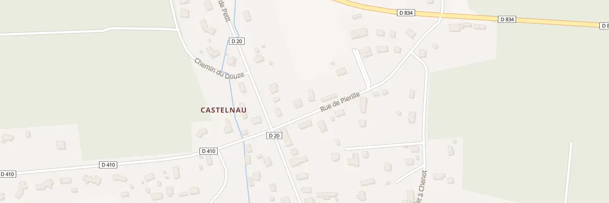 Plan du 1 Rue de Pierille à Saugnac-et-Muret