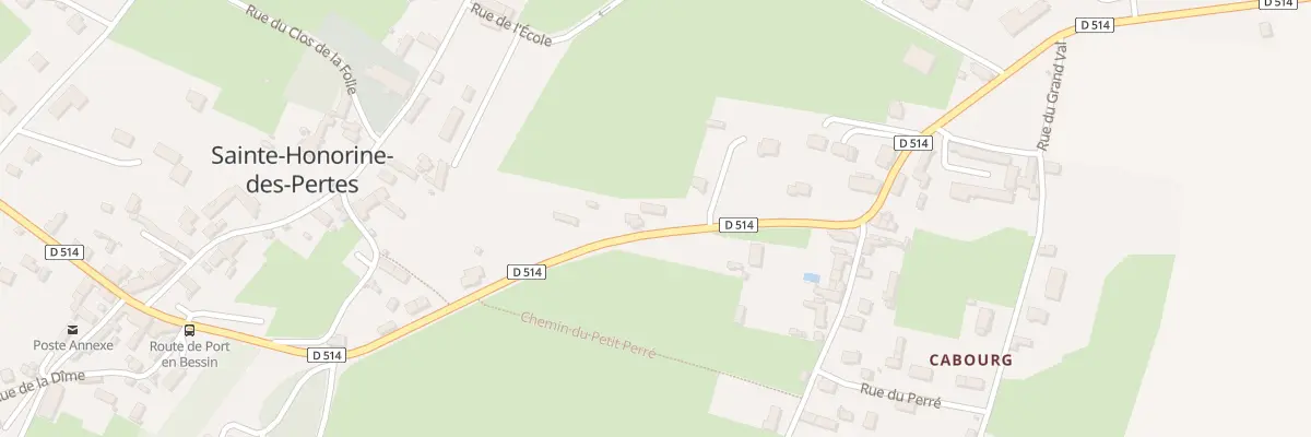 Plan du 17 Rte de Port-en-Bessin à Aure sur Mer