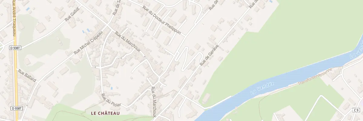 Plan du 8 Rue de haute roche à Fontenay-le-Comte
