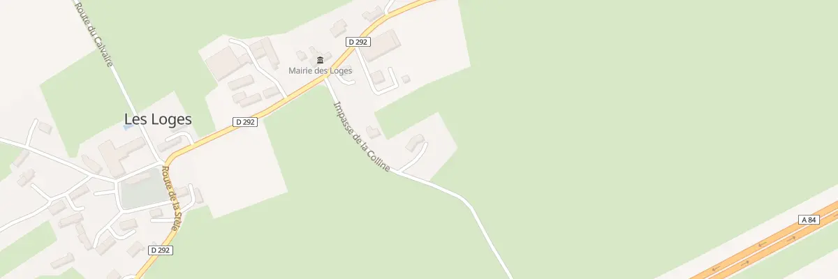 Plan du 3 Imp de la Colline aux Loges