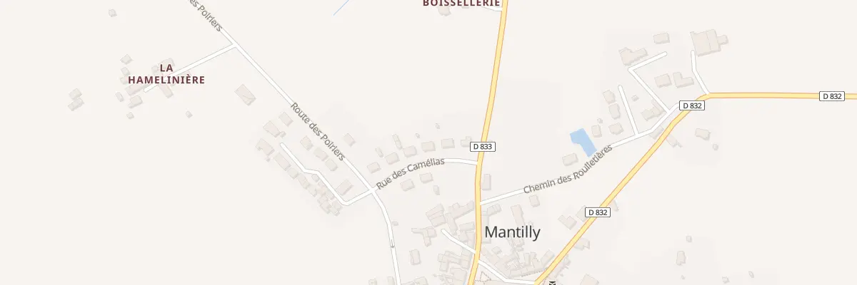 Plan du 6 Rue des Camélias à Mantilly