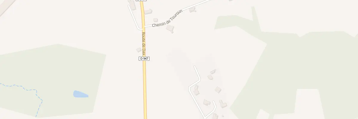 Plan du 307 Che de Lasbasses à Saint-Boès