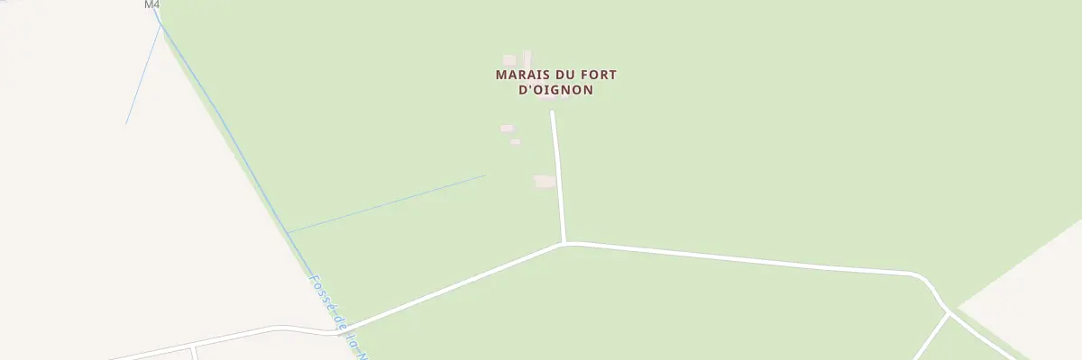 Plan du 5415 Marais du Fort d’Oignon à Maillé