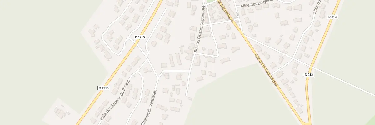 Plan du 37 Rue du Quatre Septembre à Castelnau-de-Médoc