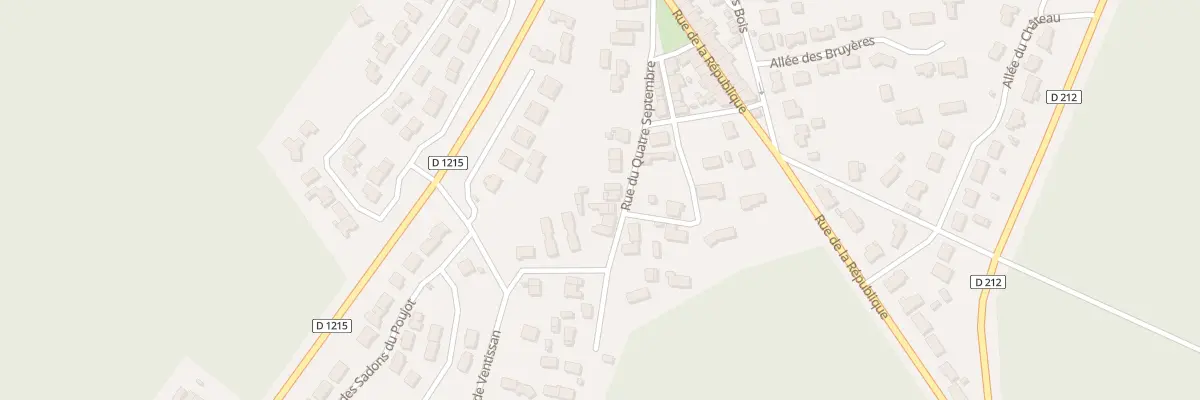 Plan du 31 Rue du Quatre Septembre à Castelnau-de-Médoc