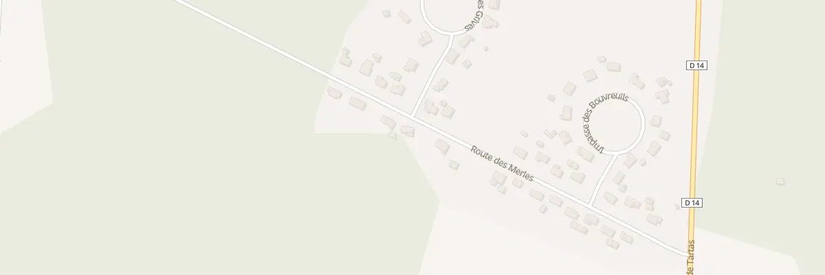 Plan du 367 Rte des Merles à Carcen-Ponson
