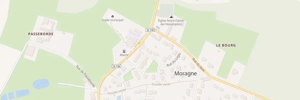 Plan du 5 Rue du Logis à Moragne