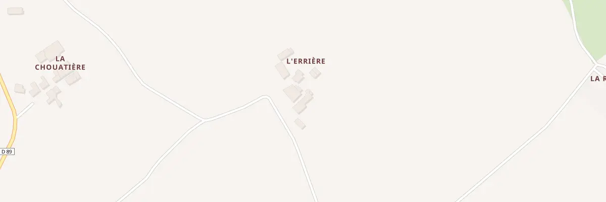 Plan du 2 L’Errière à Rives-du-Fougerais