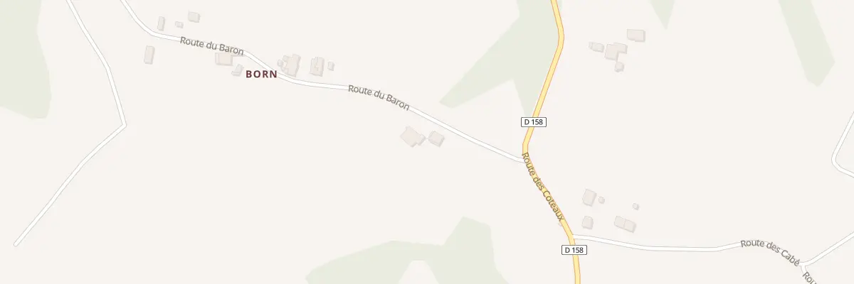 Plan du 115 Rte du Baron à Lahosse