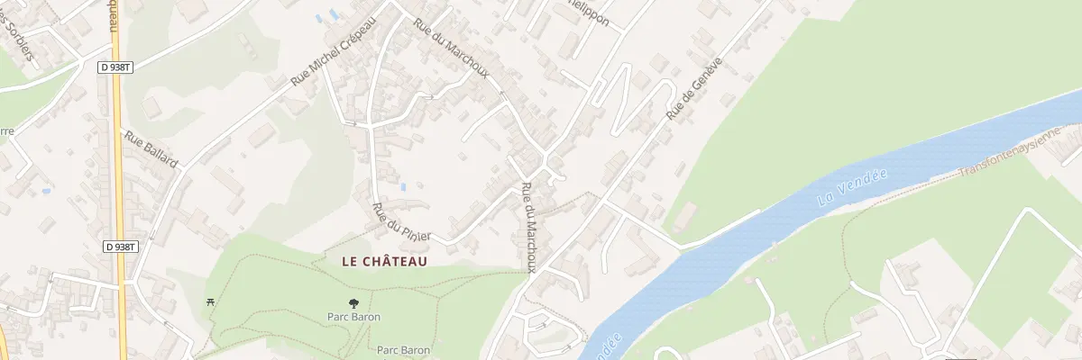 Plan du 22 Rue du marchoux à Fontenay-le-Comte