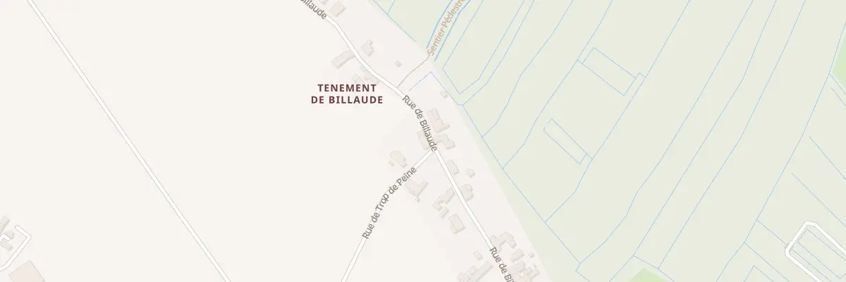 Plan du 81 Rue de billaude à Doix lès Fontaines