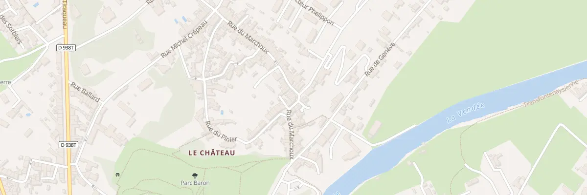 Plan du 19 Rue du marchoux à Fontenay-le-Comte