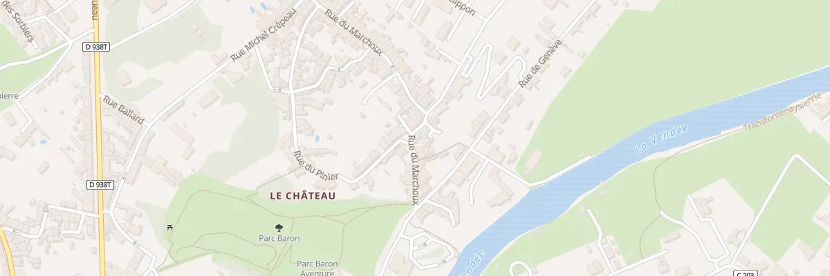 Plan du 18 Rue du marchoux à Fontenay-le-Comte