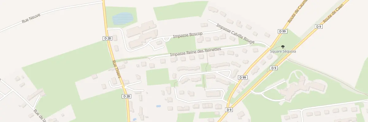 Plan du 7 Imp Reine des Reinettes à Caumont-sur-Aure