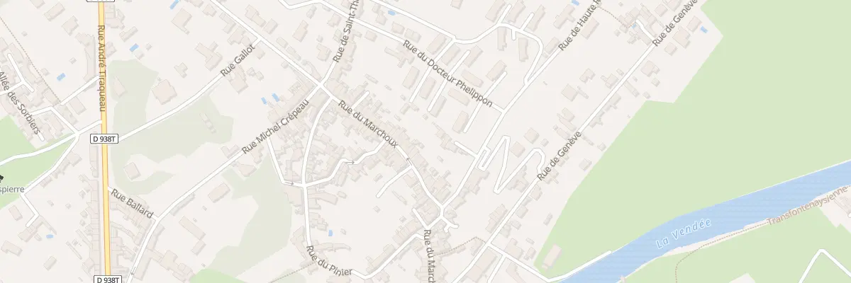 Plan du 50 Rue du marchoux à Fontenay-le-Comte