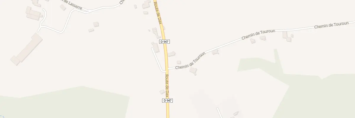 Plan du 984 Rte de Dax à Saint-Boès