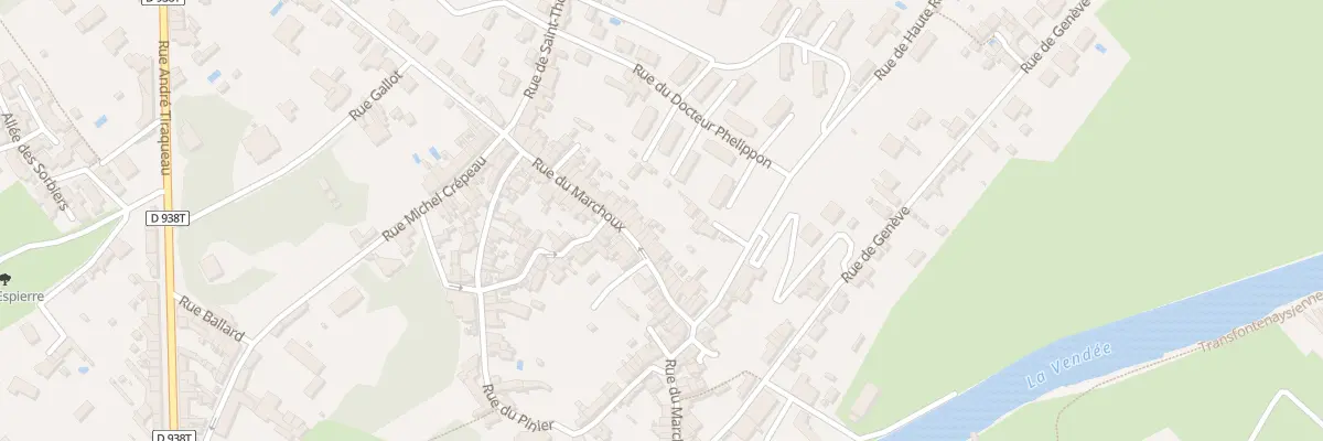 Plan du 52 Rue du marchoux à Fontenay-le-Comte