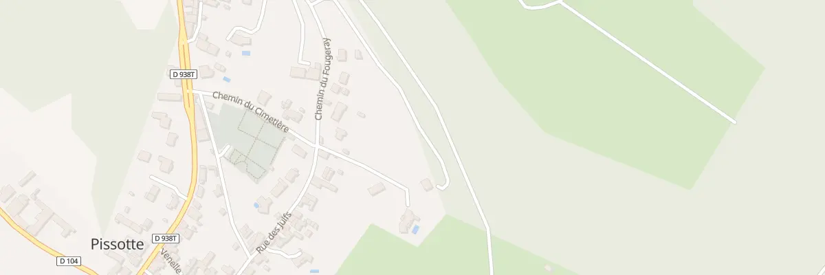 Plan du 21 Che du Fougeray à Pissotte