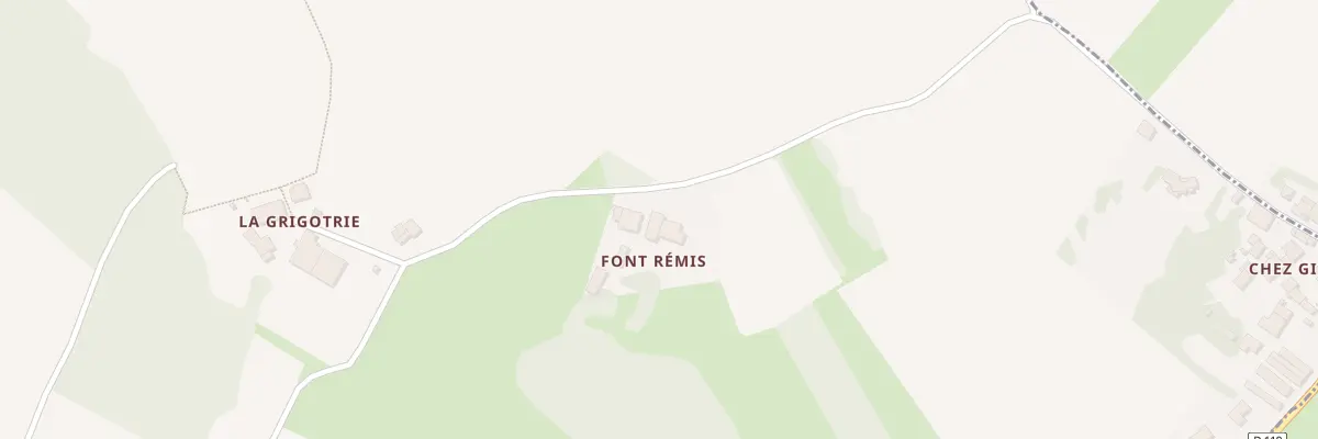 Plan du 66 Rte de Chez Giraud à Corme-Royal