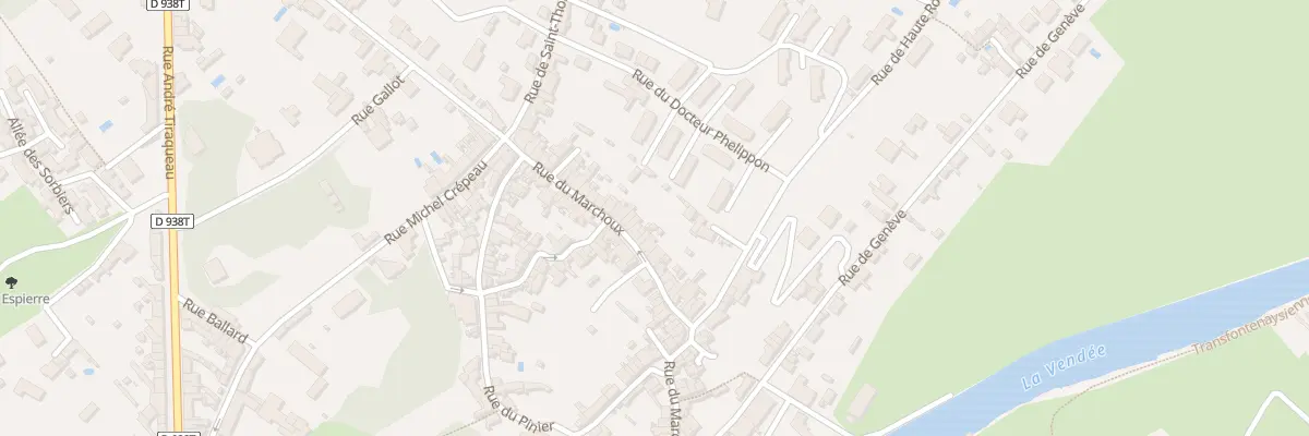 Plan du 54 Rue du marchoux à Fontenay-le-Comte