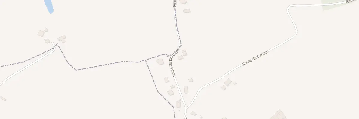 Plan du 1068 Rte de Donzacq à Castel-Sarrazin