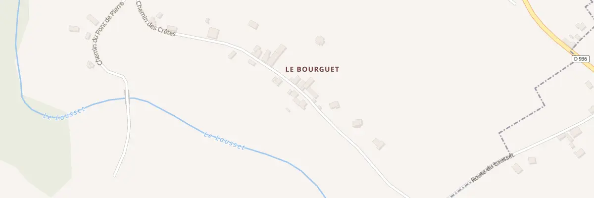 Plan du 22 Che des Crêtes à Araux