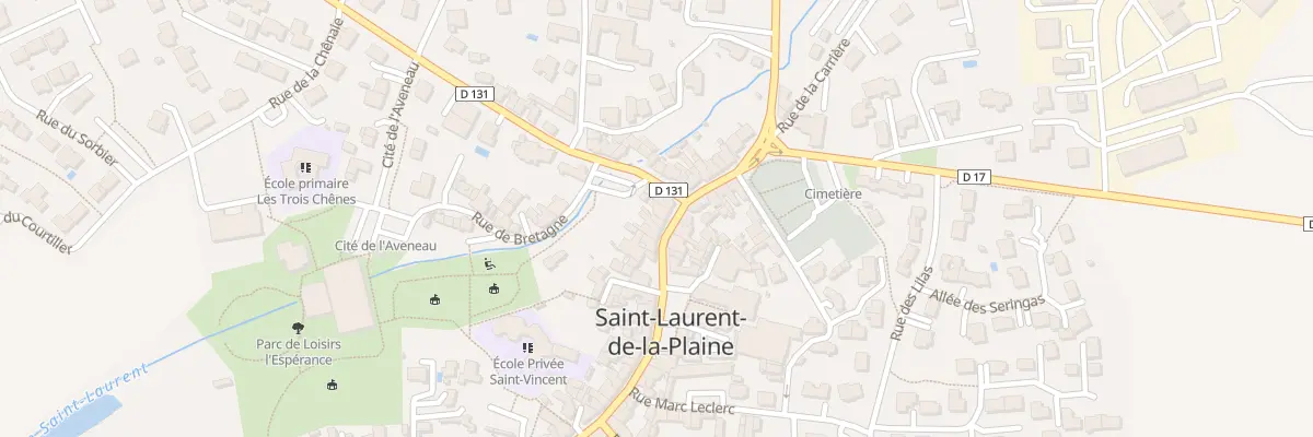 Plan du 7 Rue Sebastien Cady (Lau Plaine à Mauges-sur-Loire