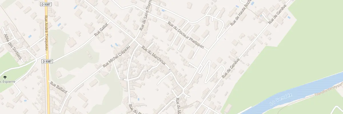 Plan du 58 Rue du marchoux à Fontenay-le-Comte
