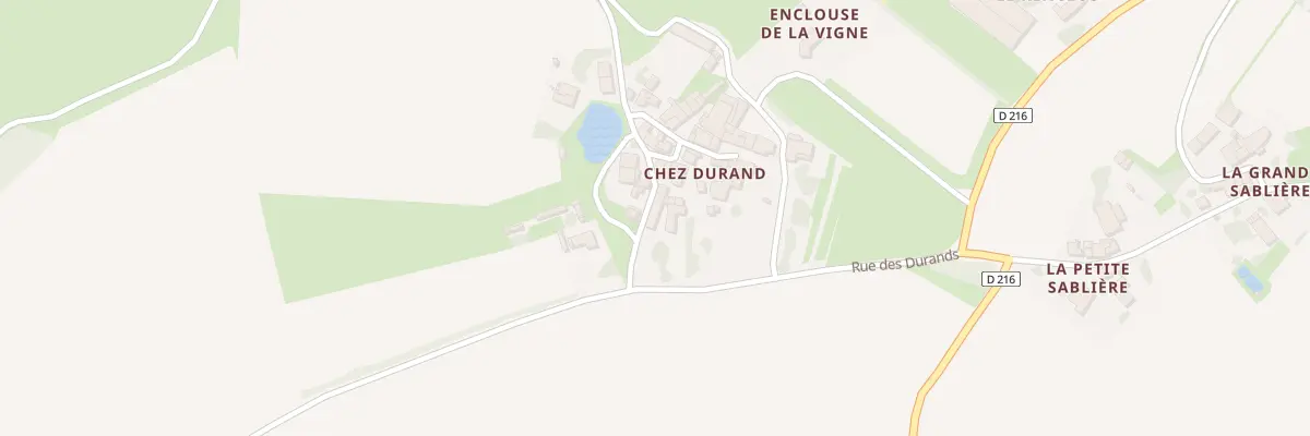 Plan du 4 Rue de la Mare des Durands aux Essards
