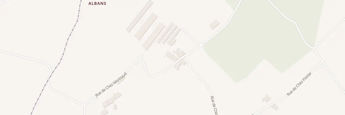 Plan du 6 Rue de Chez Morinaud à Thézac