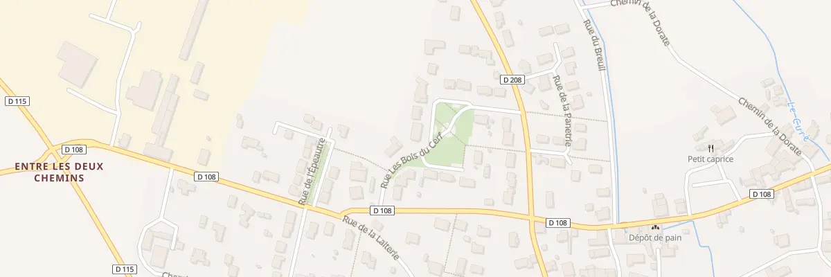 Plan du 16 Rue Les Bois du Cerf à Vouhé