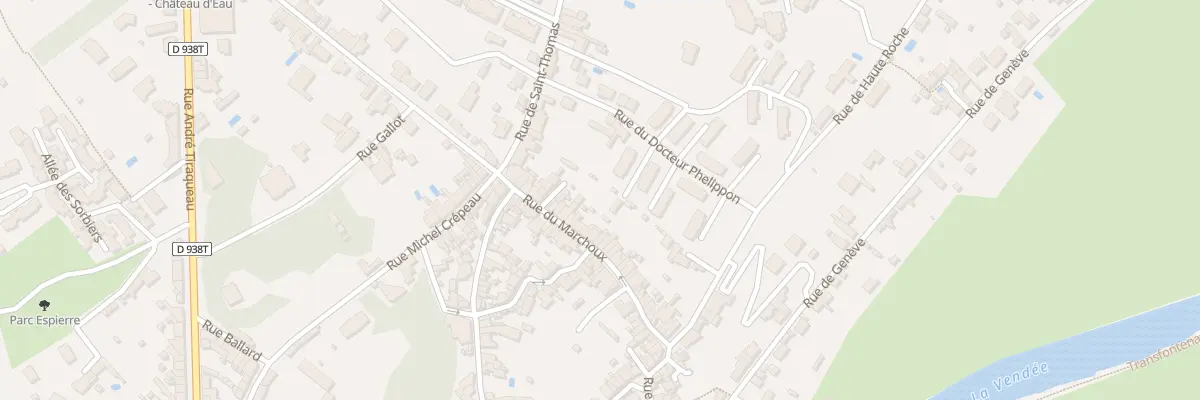 Plan du 68 Rue du marchoux à Fontenay-le-Comte