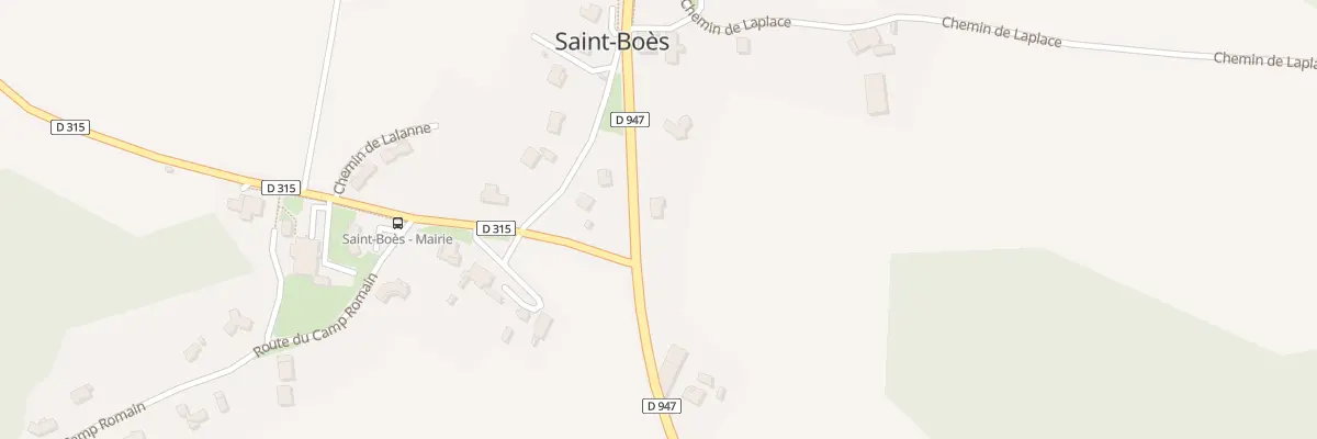 Plan du 30 Rte de Dax à Saint-Boès