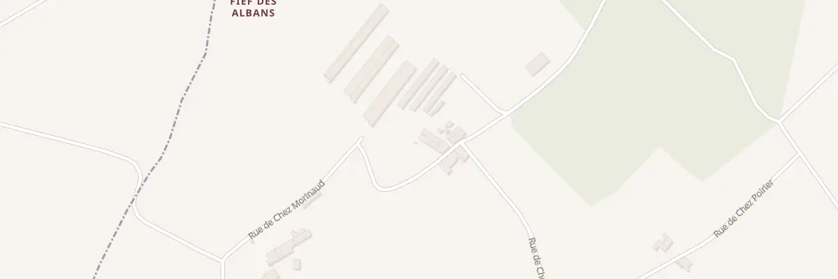 Plan du 4 Rue de Chez Morinaud à Thézac