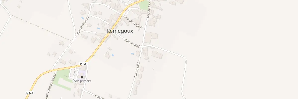 Plan du 12 Rue du Fief à Romegoux