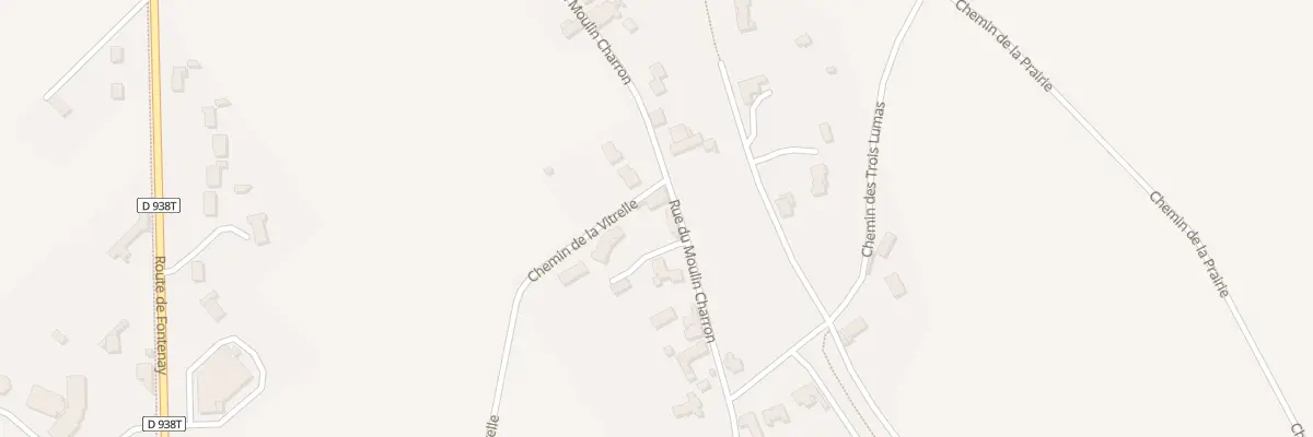 Plan du 42 Rte du Moulin Charron à Pissotte