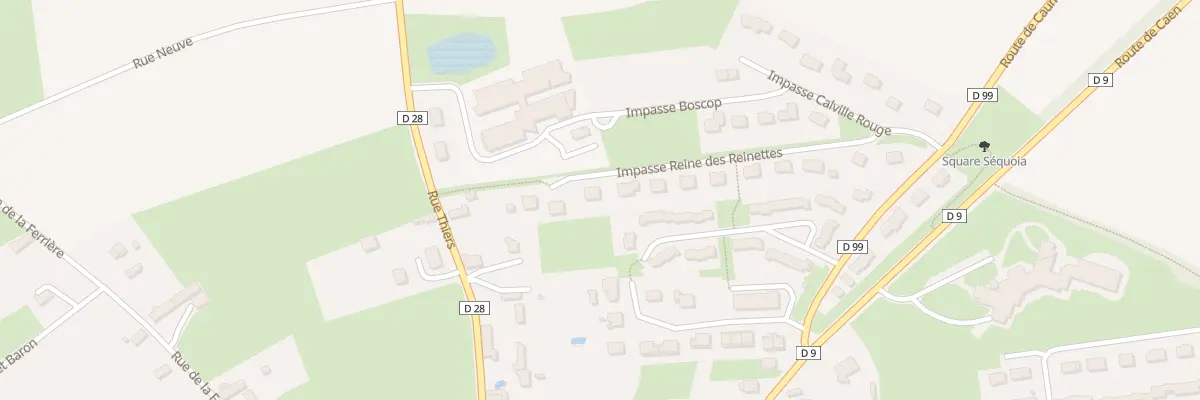 Plan du 9 Imp Reine des Reinettes à Caumont-sur-Aure