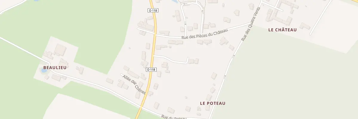 Plan du 10 Rue du Port Paradis à Moragne