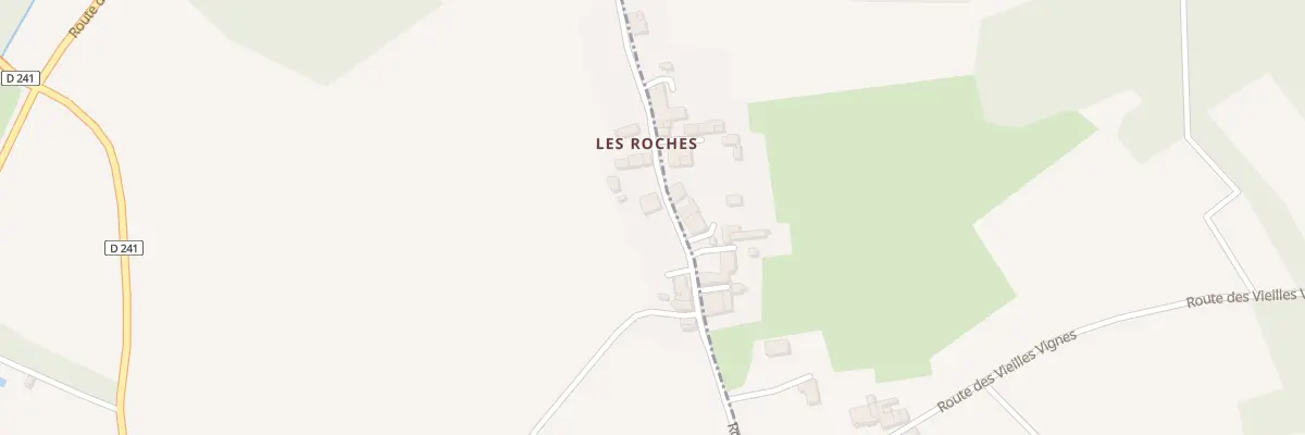 Plan du 29 Rte du Roc à Grézac