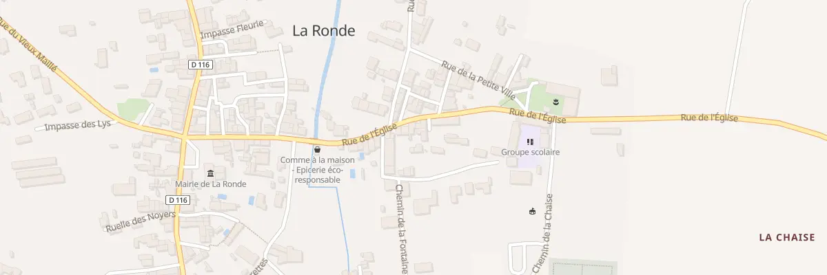 Plan du 26 Rue de l’Eglise à La Ronde